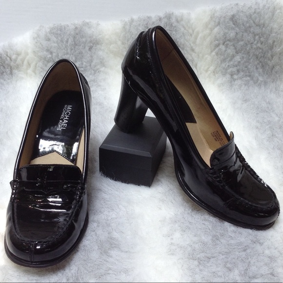 michael kors loafer pumps